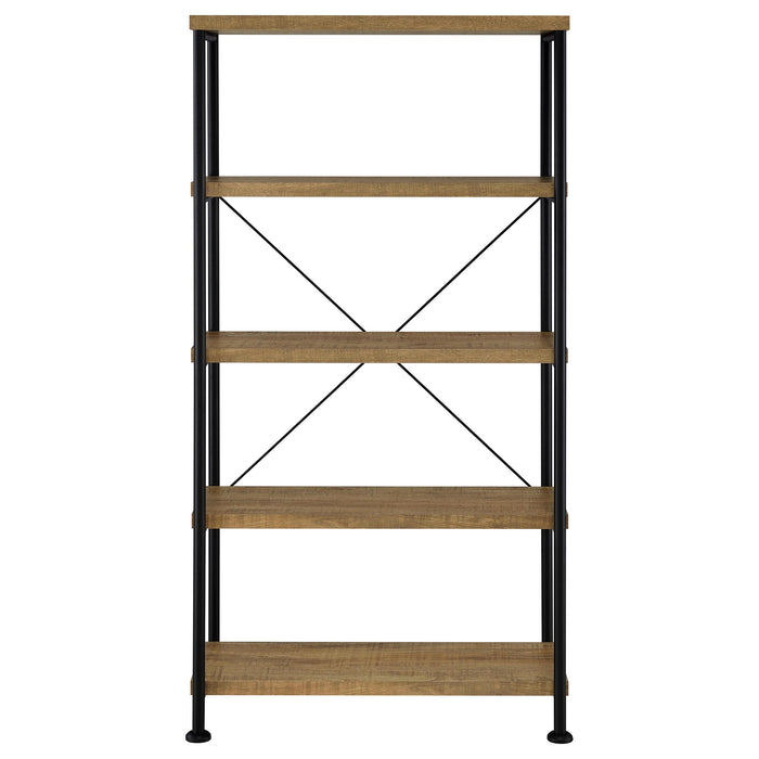 Analiese 63-inch 4-shelf Bookshelf Mango