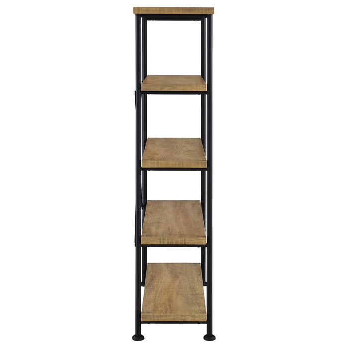 Analiese 63-inch 4-shelf Bookshelf Mango