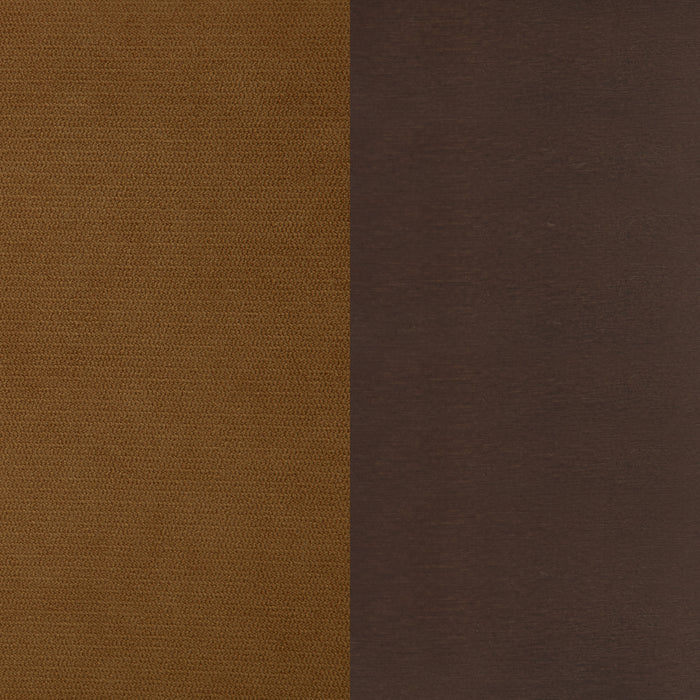 Iris Fabric Upholstered Swivel Accent Chair Rust