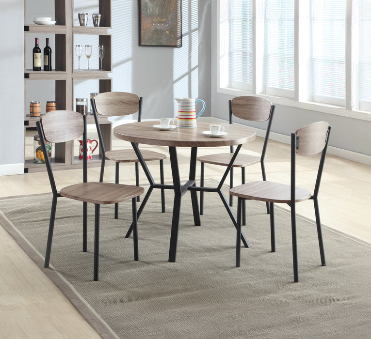 BLAKE 5-PK ROUND DINING SET