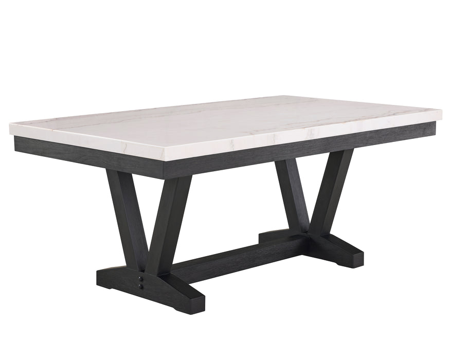 VARLEY GENUINE MARBLE DINING TABLE