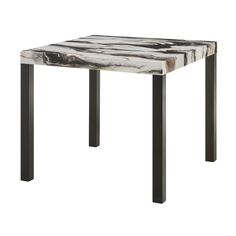VEGA FAUX MARBLE COUNTER HEIGHT TABLE