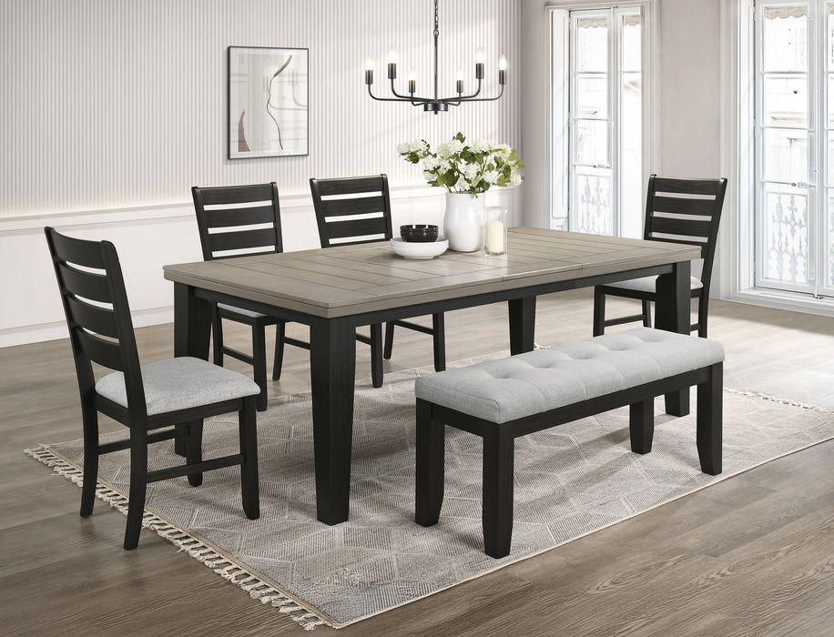 BARDSTOWN DINING TABLE LIGHT GREY