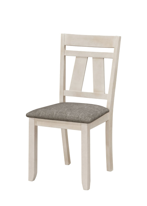 MARIBELLE SIDE CHAIR CHALK WARM GREY
