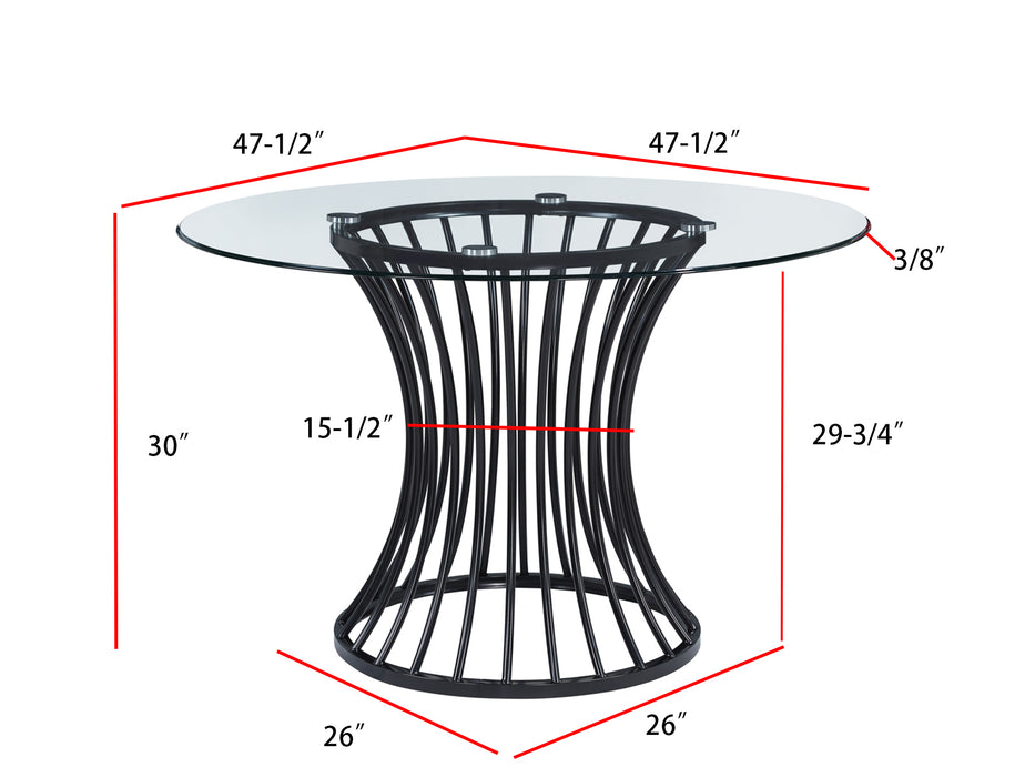 TRACY DINING TABLE GLASS