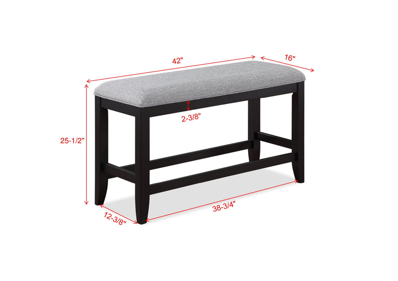 FREY COUNTER HEIGHT BENCH