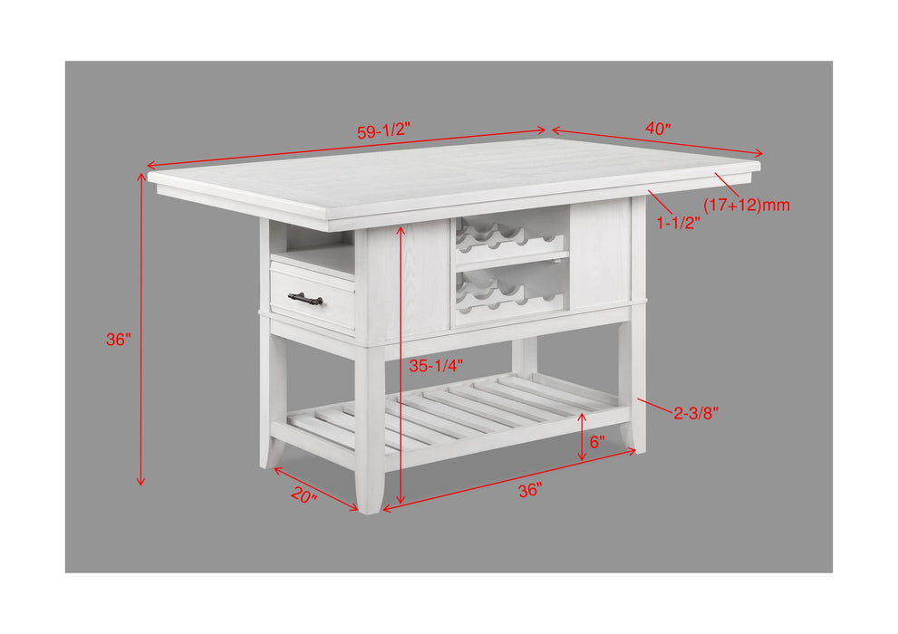 WENDY COUNTER HEIGHT TABLE BASE
