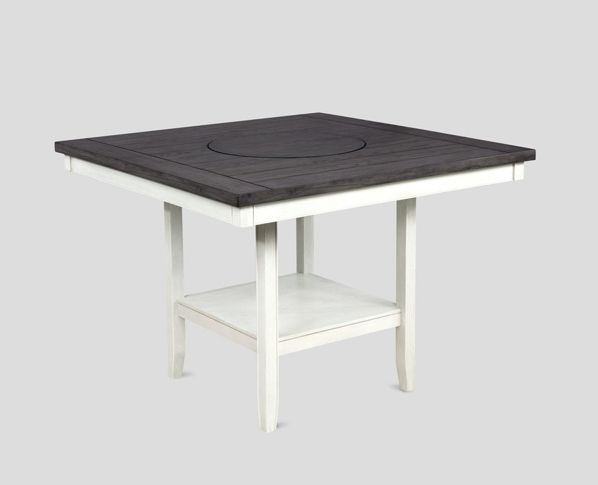 FULTON COUNTER HEIGHT TABLE CHALK GREY