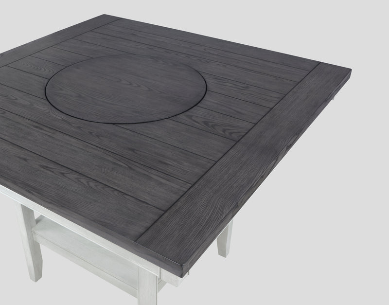 FULTON COUNTER HEIGHT TABLE CHALK GREY