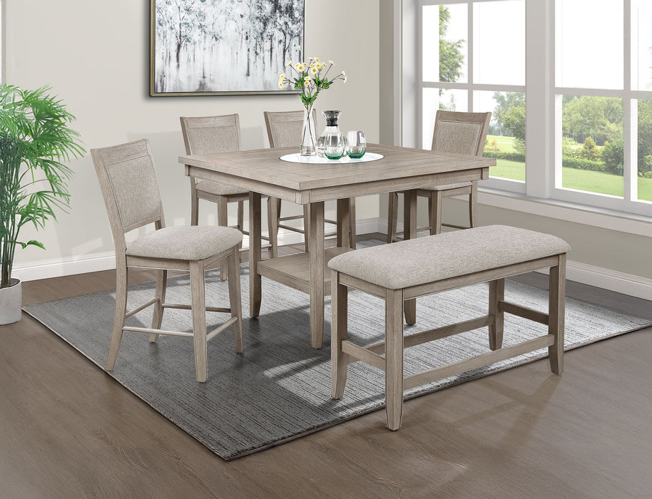 FULTON COUNTER HEIGHT CHAIR WHITE OAK