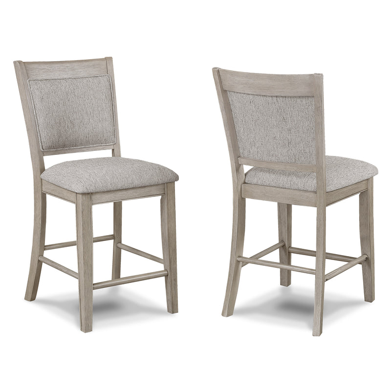 FULTON COUNTER HEIGHT CHAIR WHITE OAK