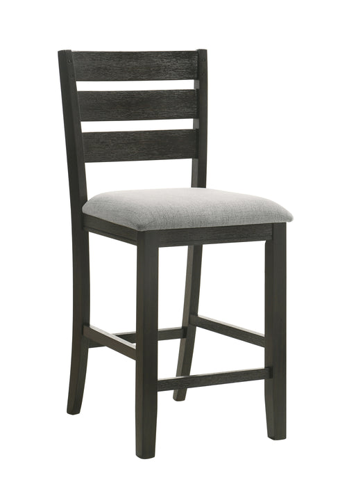 BARDSTOWN COUNTER HEIGHT CHAIR WHEAT CHARCOAL