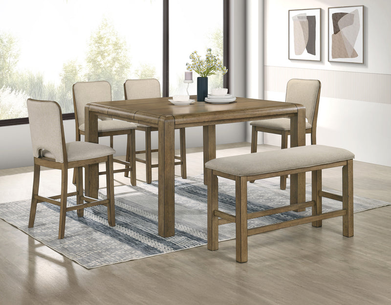 COCKRELL COUNTER HEIGHT TABLE W/18"LEAF