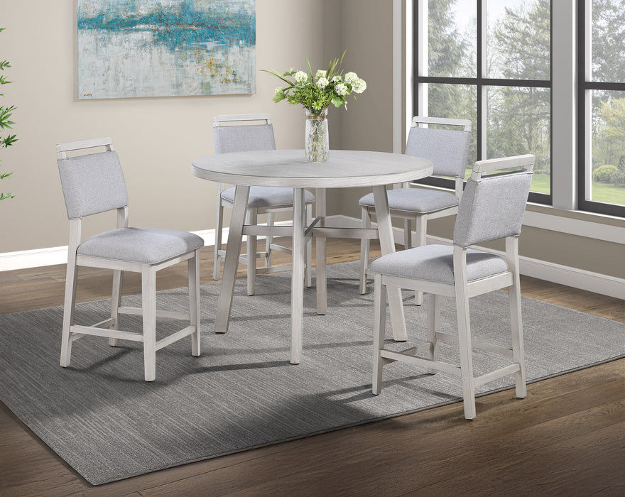 BLANCHE COUNTER HEIGHT CHAIR BROWN