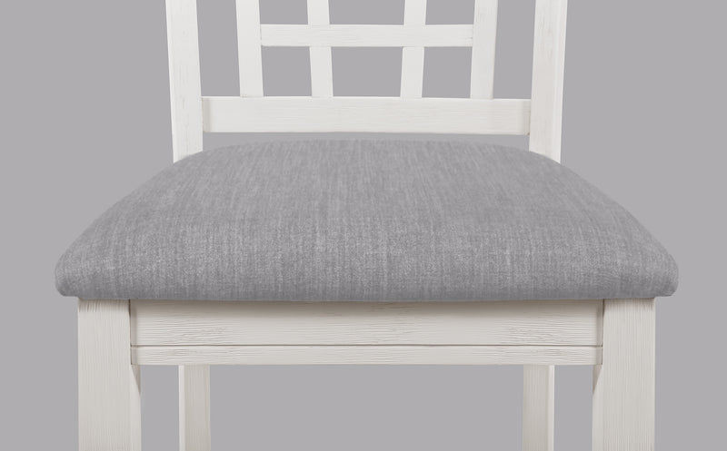 HARTWELL COUNTER HEIGHT CHAIR CHALK GREY