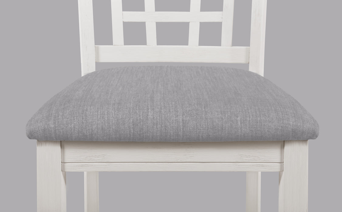 HARTWELL COUNTER HEIGHT CHAIR CHALK GREY