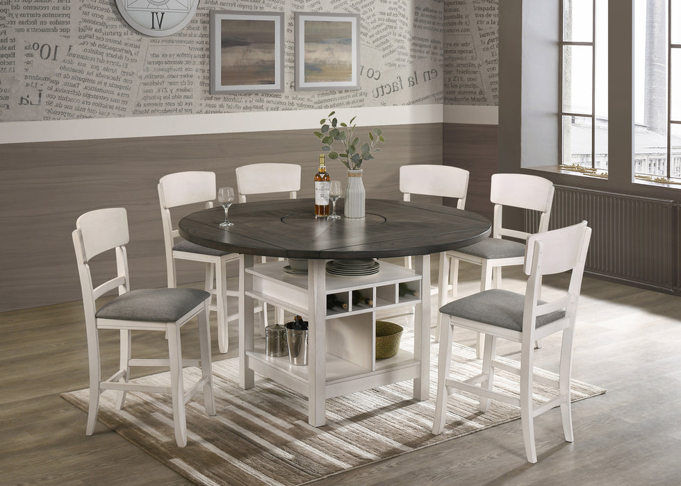 CONNER CHALK GREY COUNTER HEIGHT CHAIR