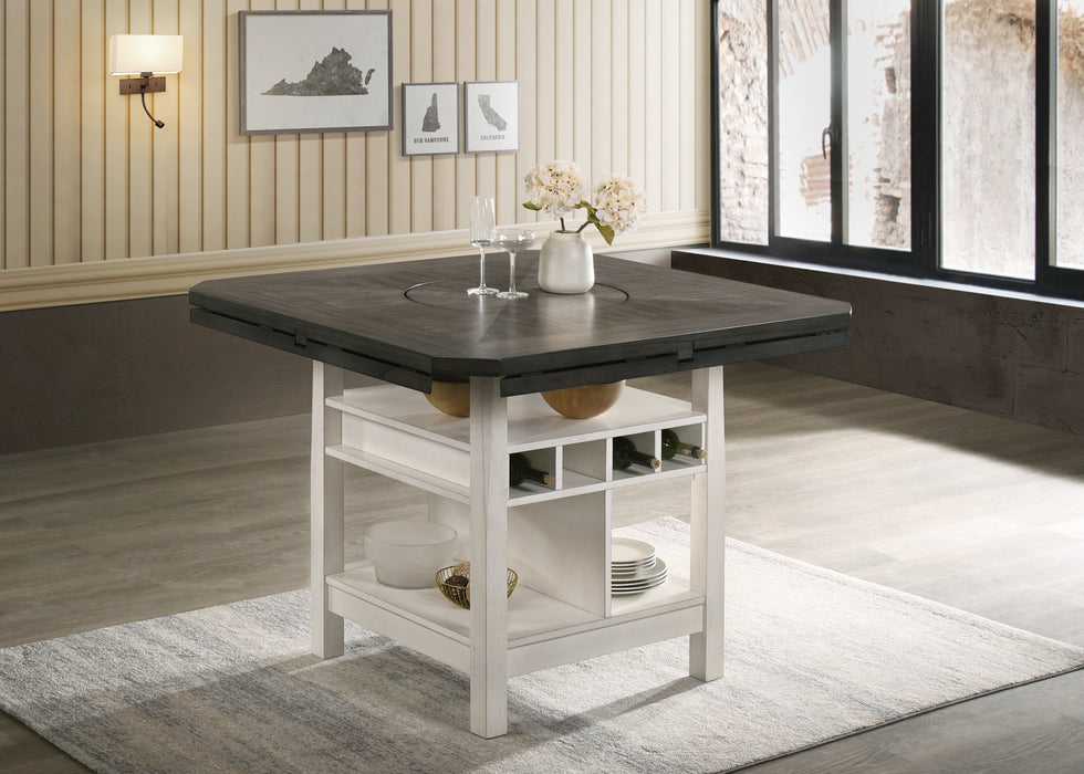 CONNER CHALK GREY COUNTER HEIGHT TABLE TOP