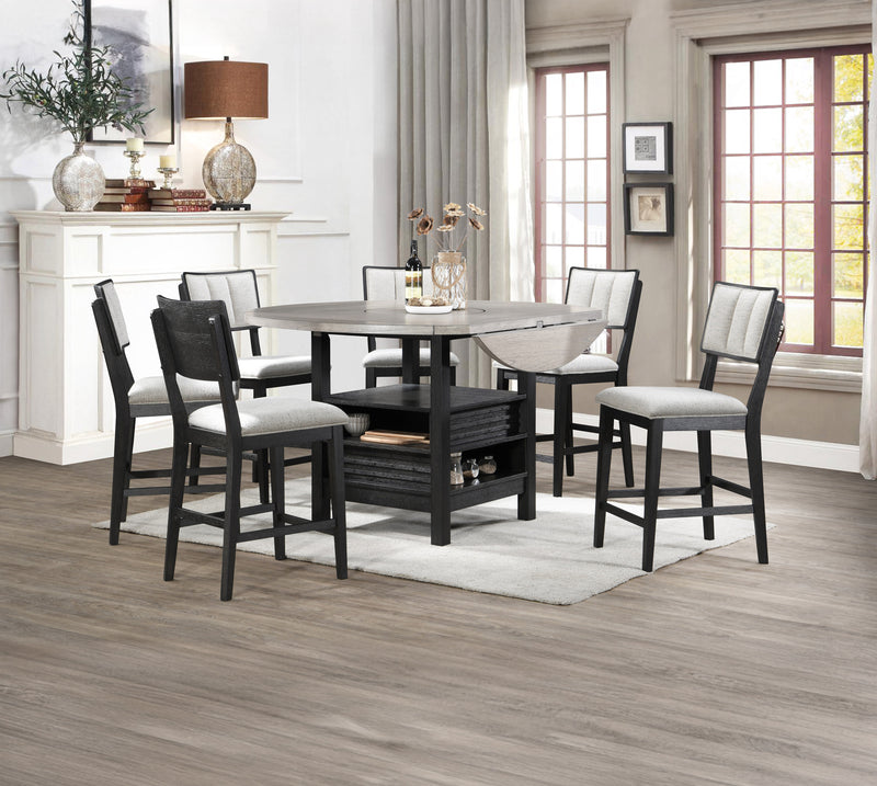 CLINE COUNTER HEIGHT TABLE TOP-LIGHT GREY