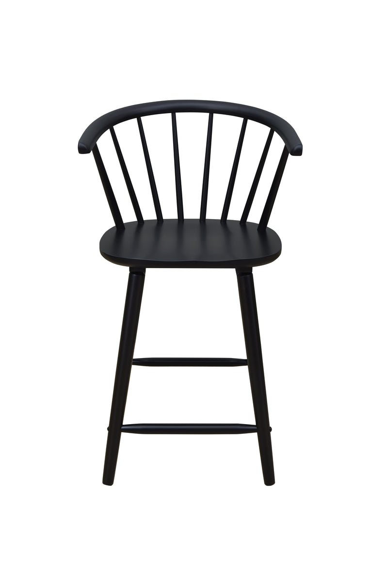 JANNA COUNTER HEIGHT STOOL-BLACK