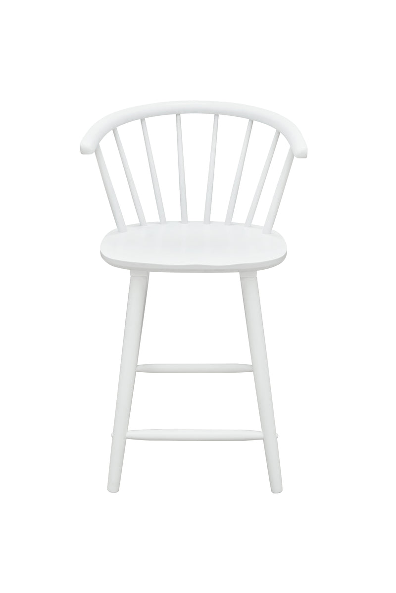 JANNA COUNTER HEIGHT STOOL-WHITE