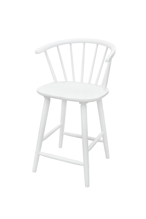 JANNA COUNTER HEIGHT STOOL-WHITE