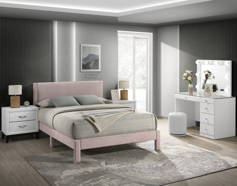 LUCIA TWIN BED PINK