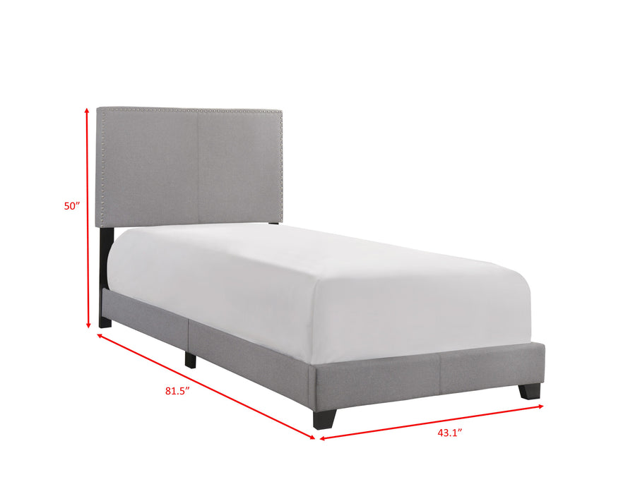 ERIN TWIN BED GREY