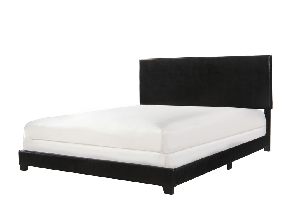 ERIN QUEEN BED BLACK