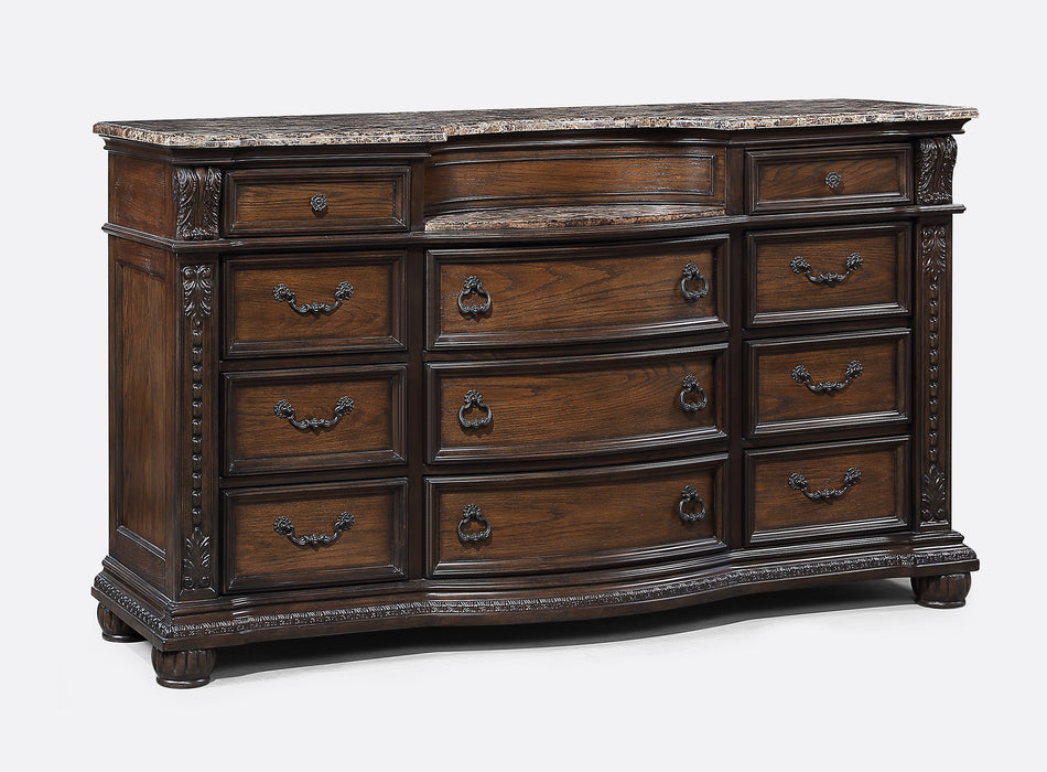 STANLEY DRESSER -COFFEE BROWN