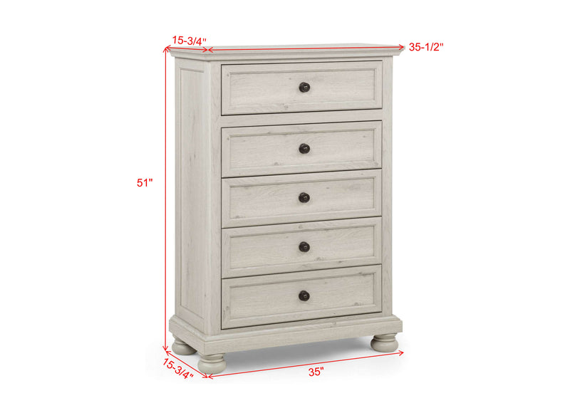 CLARIBELLE CHEST-WHITE