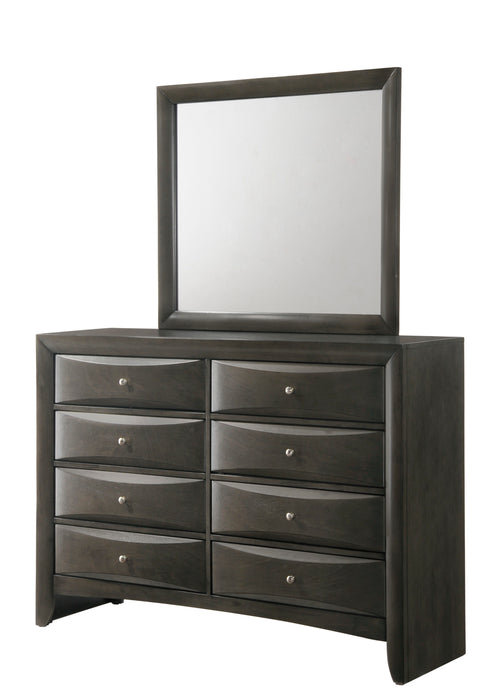 EMILY DRESSER 8 DRAWERS GREY