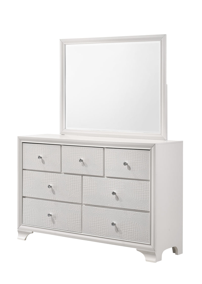 LYSSA DRESSER MIRROR FROST