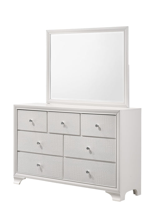 LYSSA DRESSER MIRROR FROST
