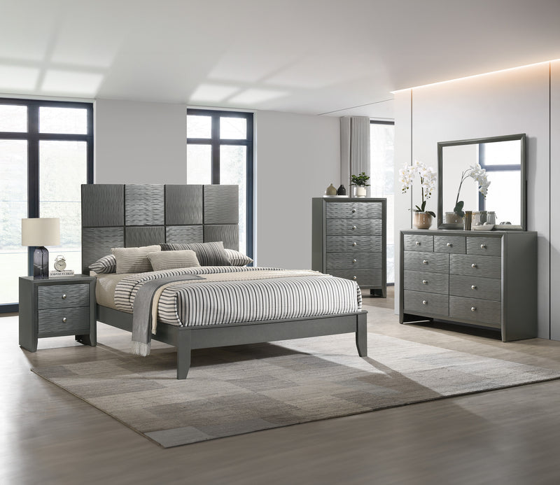 DENKER CHEST GUN METAL
