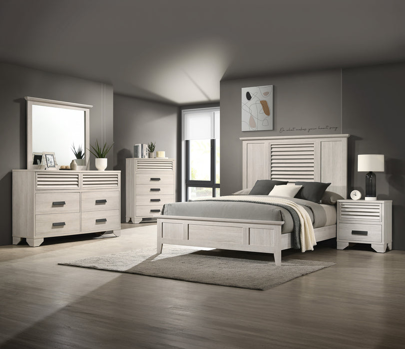 SARTER DRESSER MIRROR - WHITE