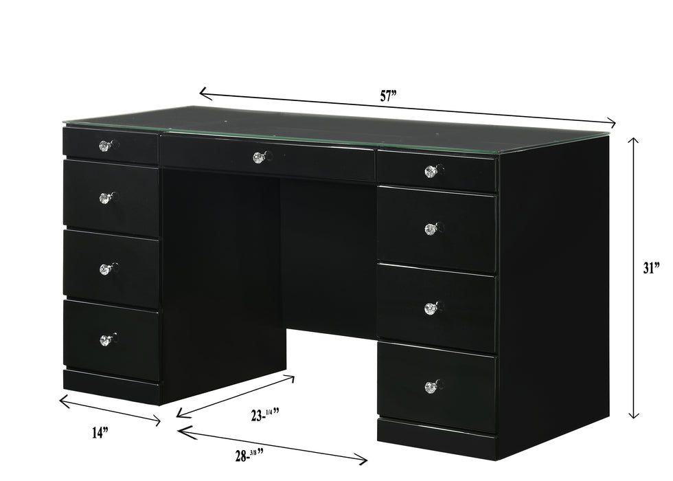 AVERY VANITY BLACK- Base
