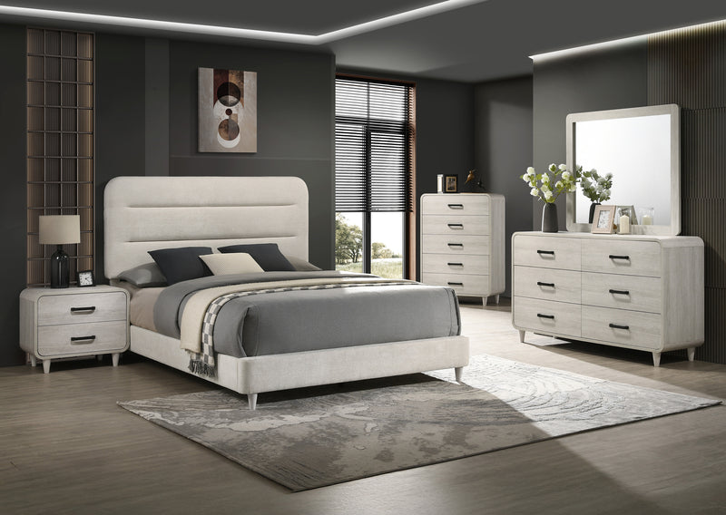 NYOMI DRESSER MIRROR - WHITE
