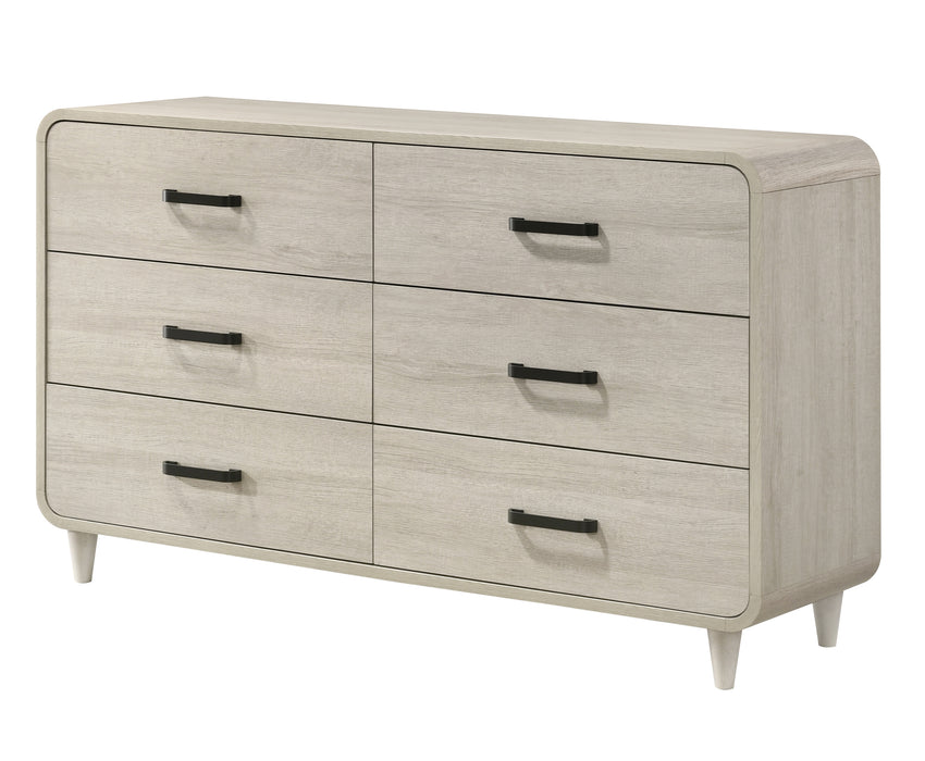 NYOMI DRESSER - WHITE