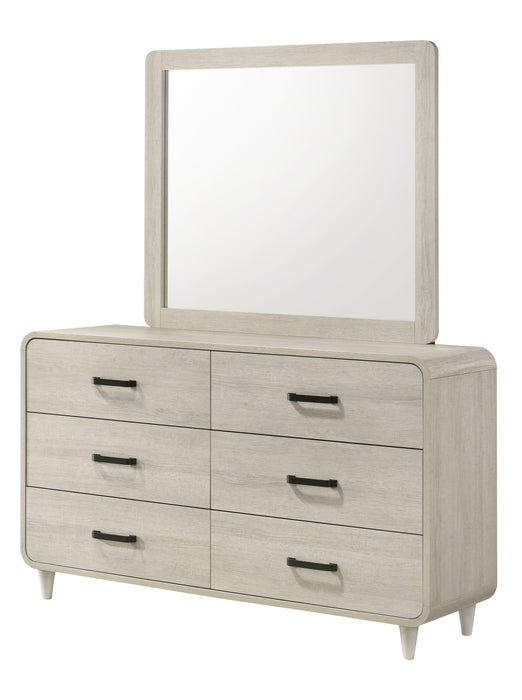 NYOMI DRESSER MIRROR - WHITE