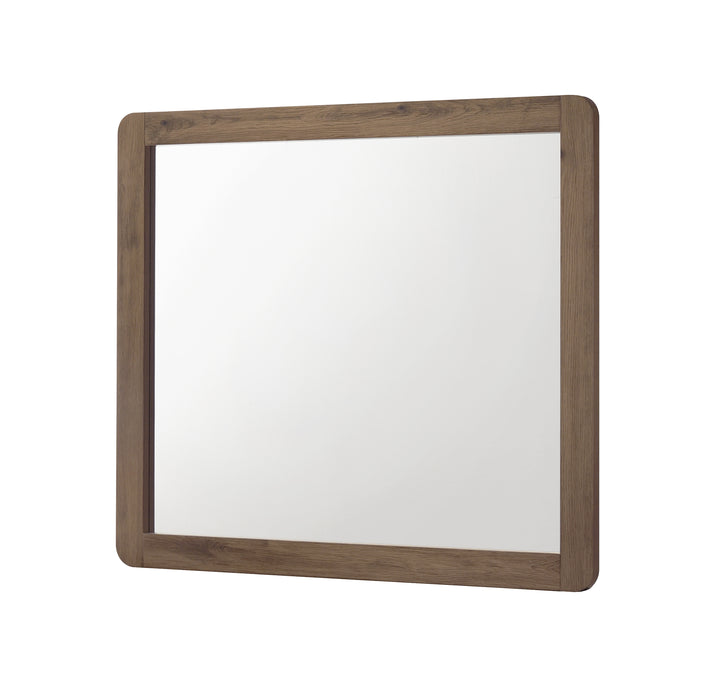 NYOMI DRESSER MIRROR - LIGHT BROWN