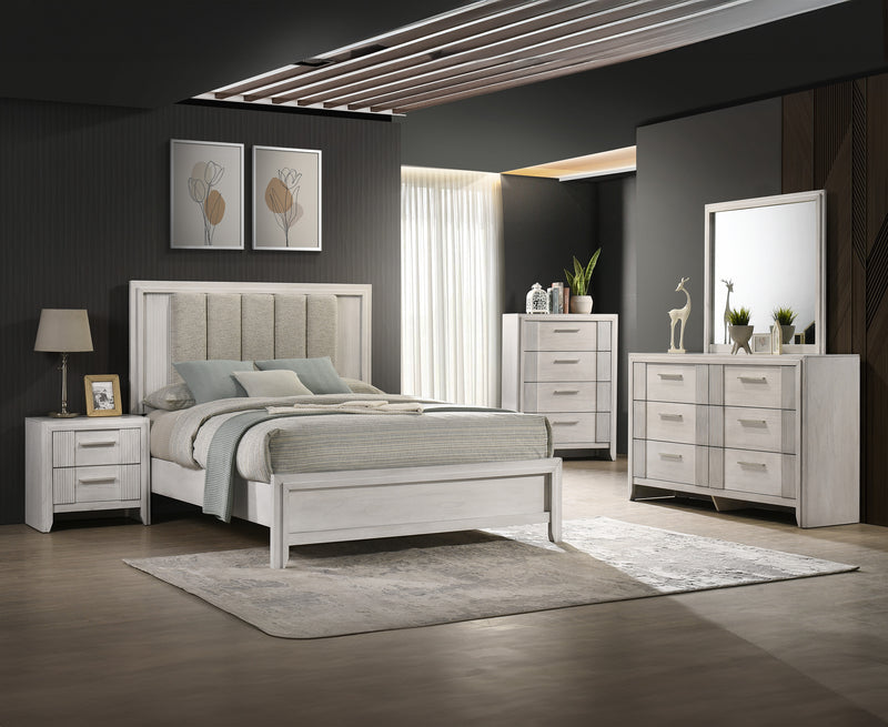 CARLTON DRESSER MIRROR WHITE MIST