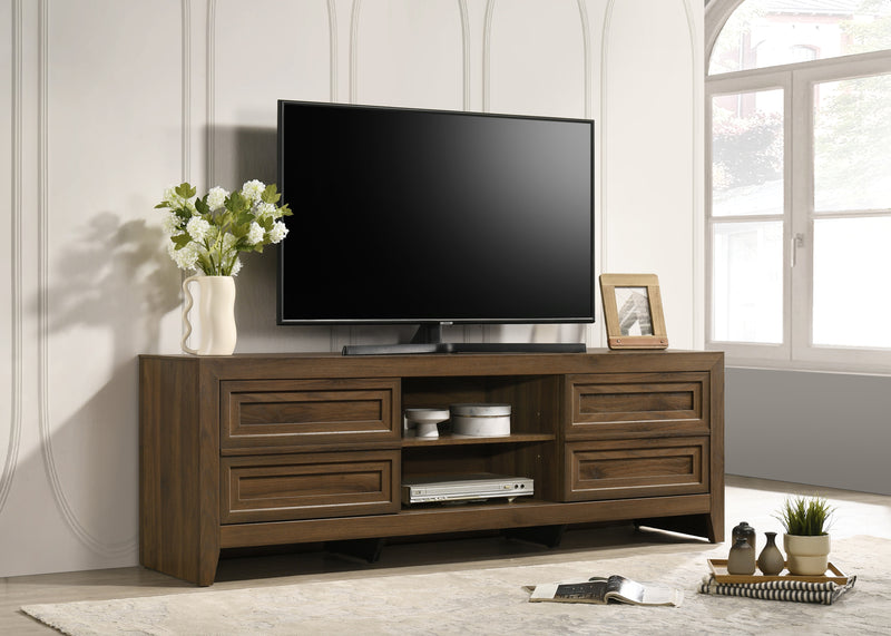 LORRAINE TV STAND BROWN