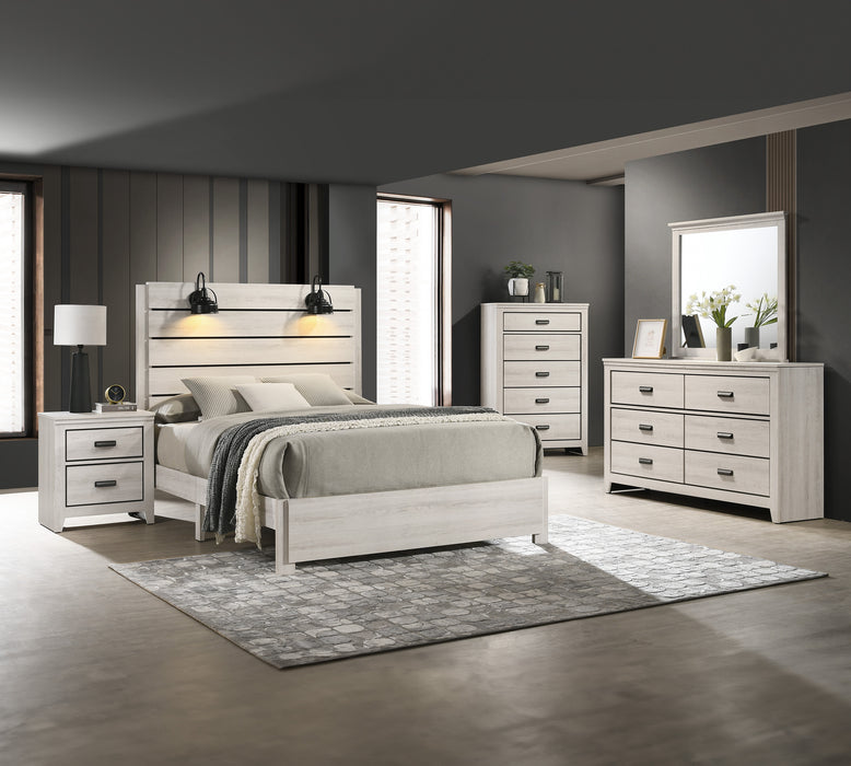 CARTER FULL PLATFORM BED IN 1 BOX WHITE
