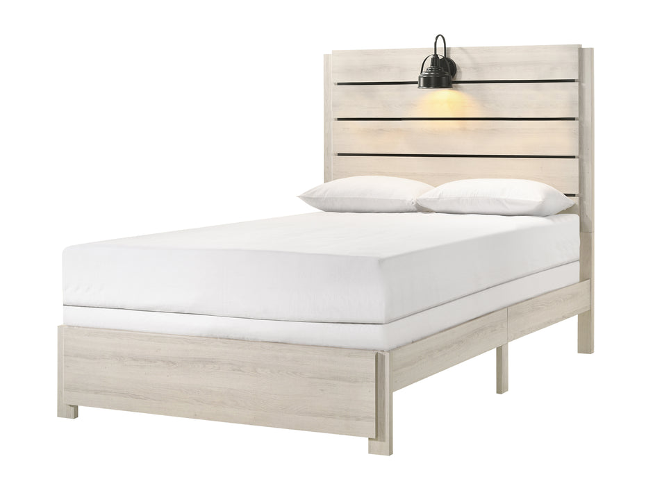 CARTER FULL PLATFORM BED IN 1 BOX WHITE