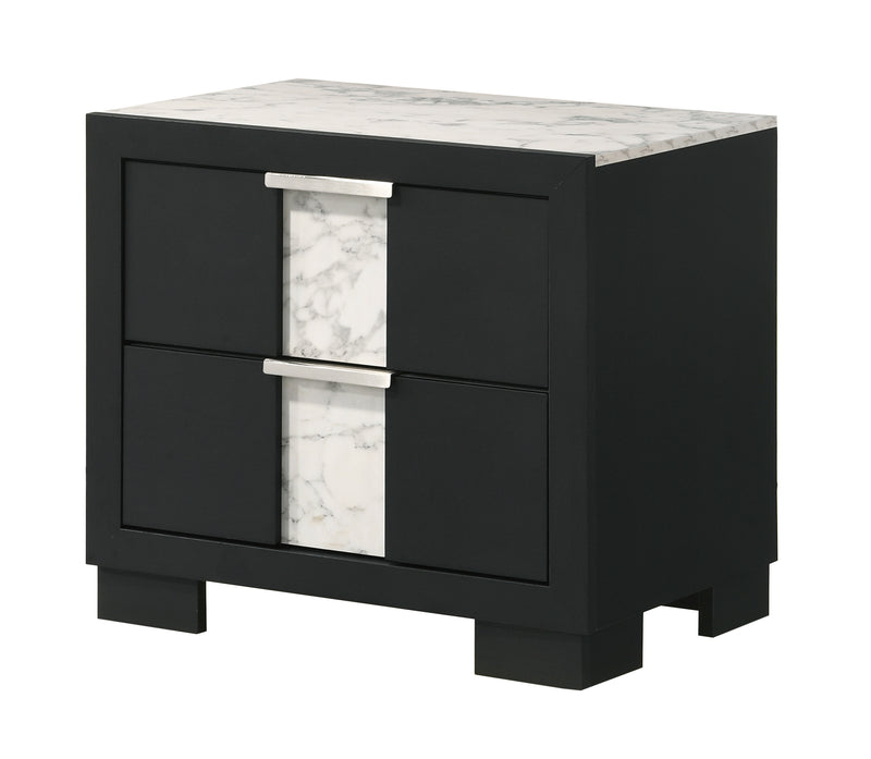 RANGLEY NIGHT STAND - BLACK