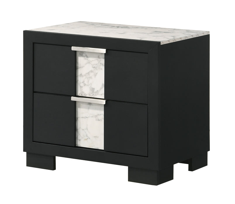 RANGLEY NIGHT STAND - BLACK