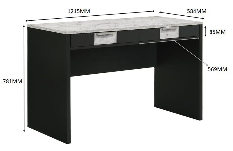RANGLEY WRITING DESK -BLACK