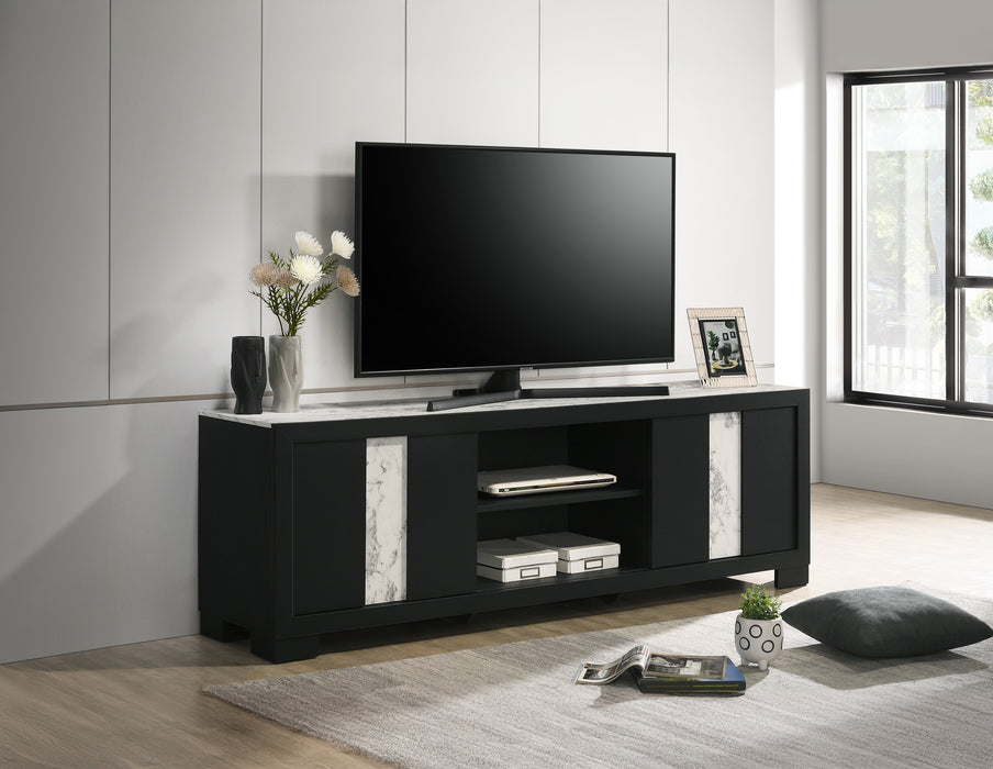 RANGLEY TV STAND-BLACK