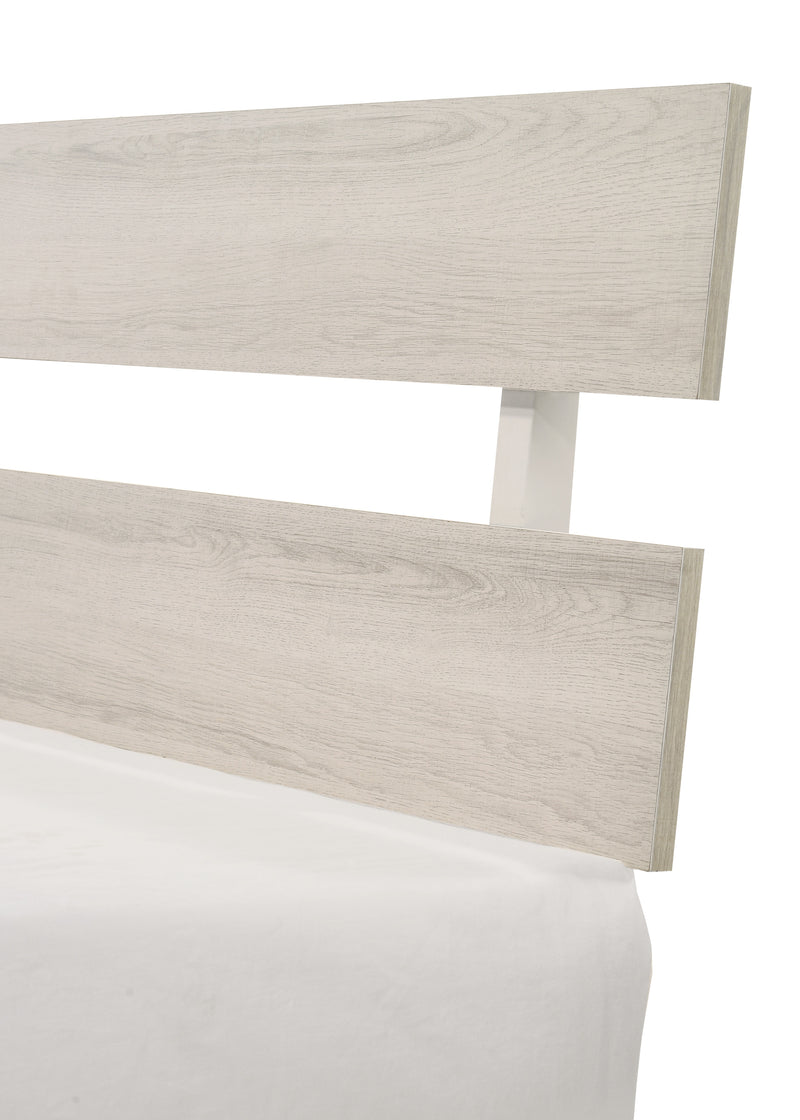 ATTICUS FULL PLATFORM BED IN 1 BOX WHITE